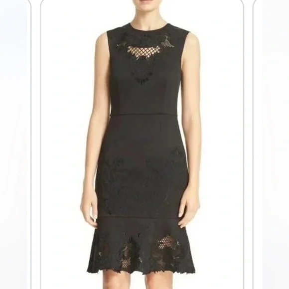 Ted Baker | Dresses | Ted Bakerwomens Chrysa Floral Embroidered Lace Cut Out Dress Black | Poshmark Ted Baker | Dresses | Ted Bakerwomens Chrysa Floral Embroidered Lace Cut Out Dress Black | Poshmark